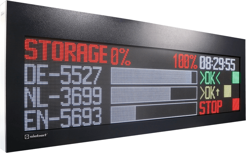 Display a LED Matrix per interno Serie XC50 - Vista 3D